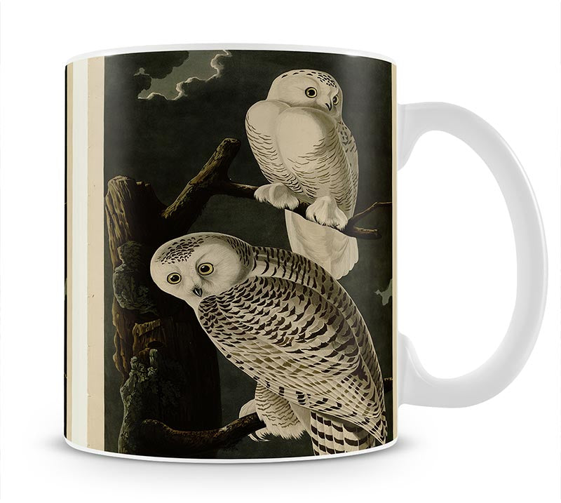 Snowy Owl by Audubon Mug - Canvas Art Rocks - 1