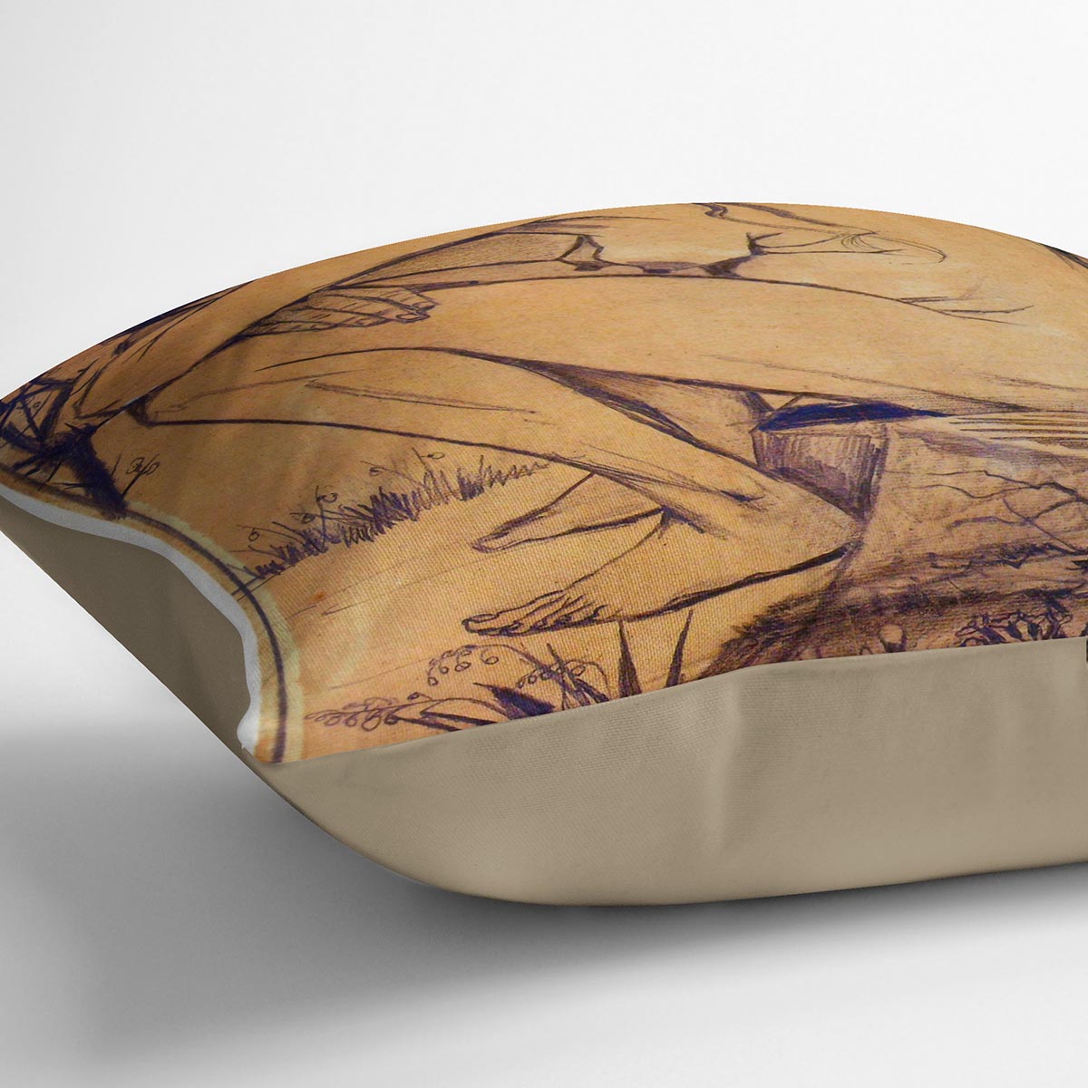 Sorrow by Van Gogh Cushion