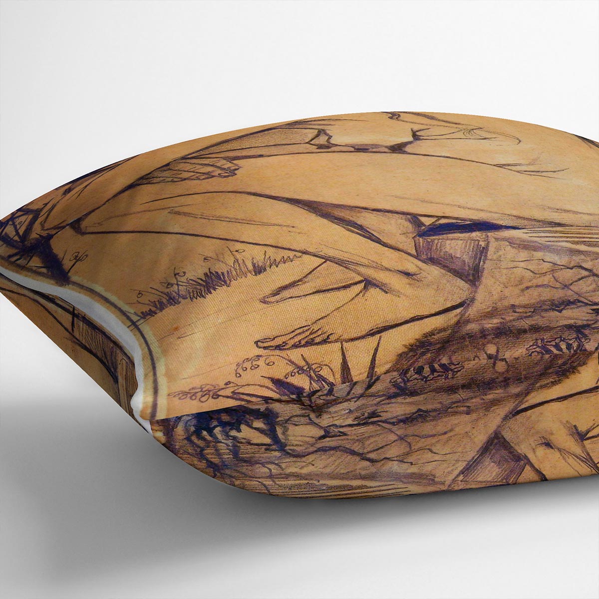 Sorrow by Van Gogh Cushion