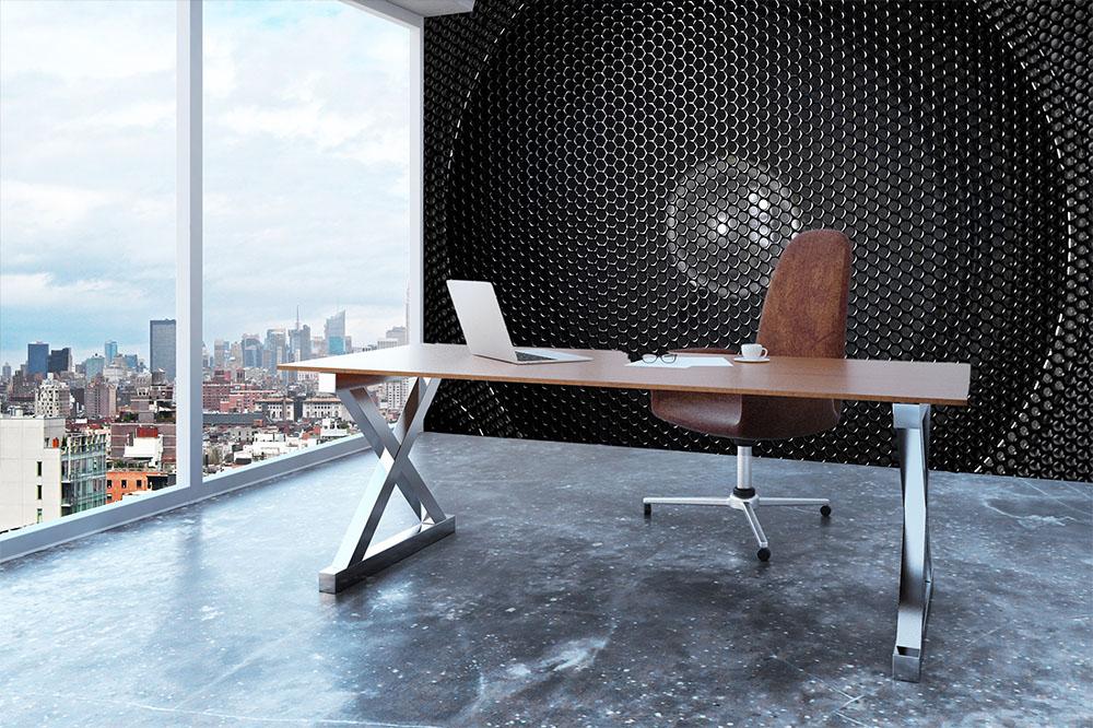 Speaker grill Wall Mural Wallpaper - Canvas Art Rocks - 3