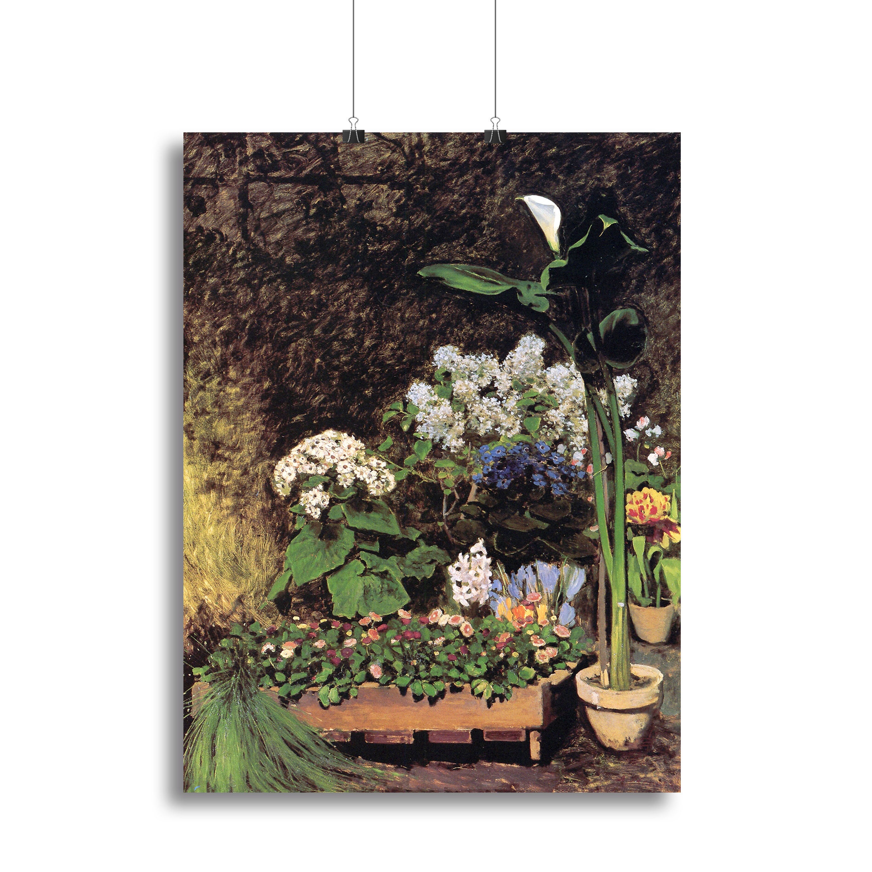 Spring flowers by Renoir Canvas Print or Poster - Canvas Art Rocks - 2