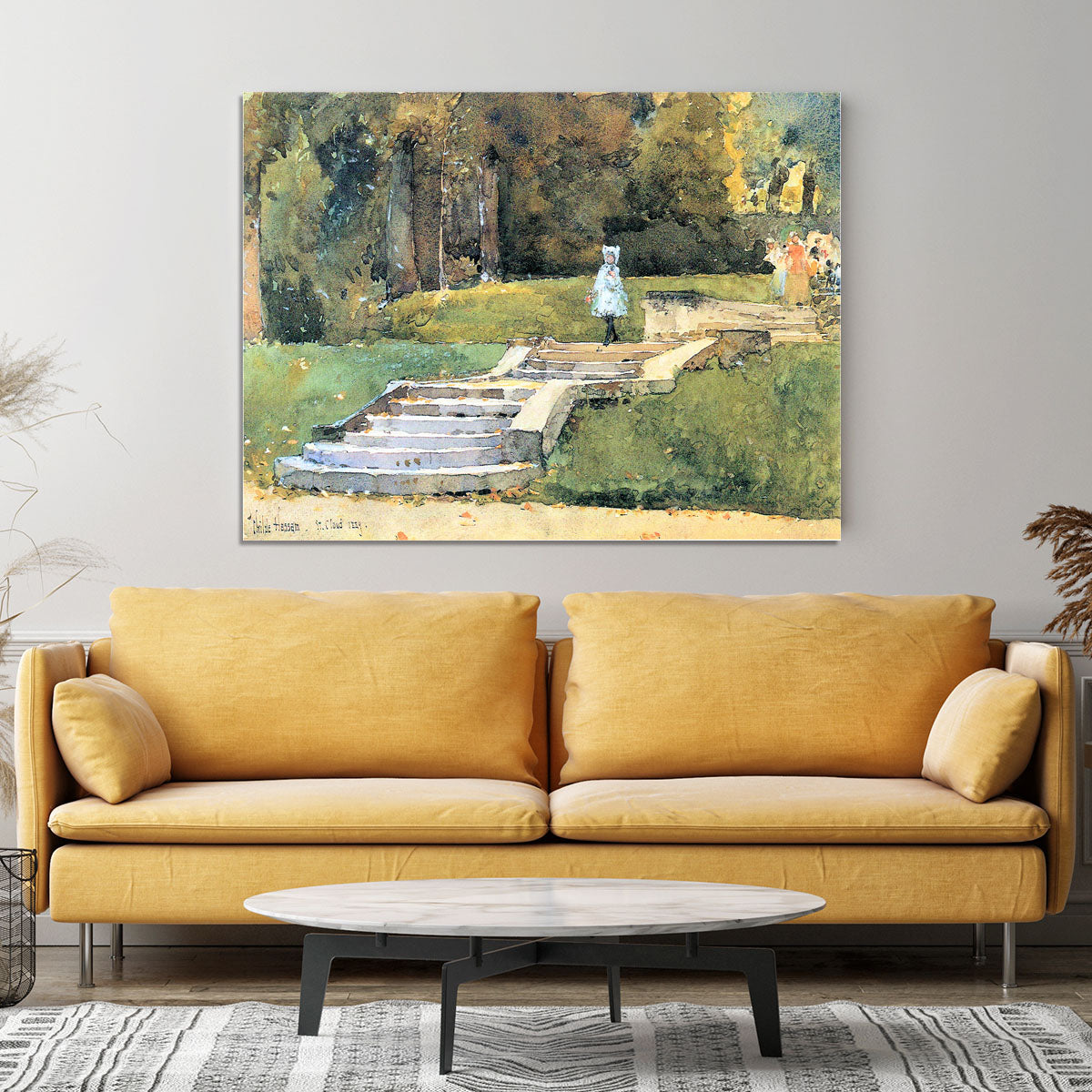 St. Cloud Mn. by Hassam Canvas Print or Poster - Canvas Art Rocks - 4