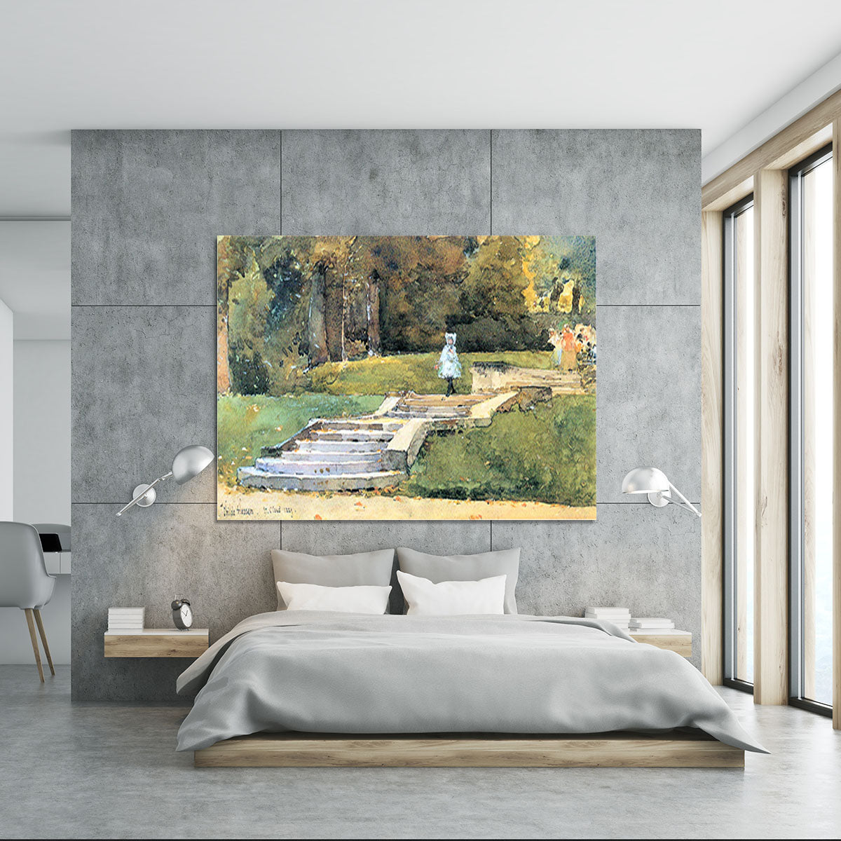 St. Cloud Mn. by Hassam Canvas Print or Poster - Canvas Art Rocks - 5