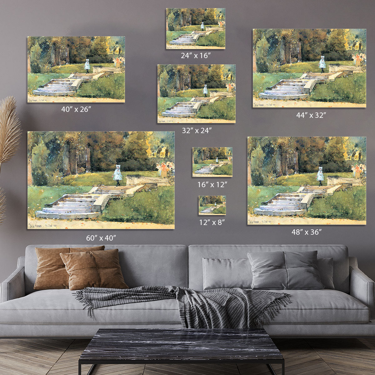 St. Cloud Mn. by Hassam Canvas Print or Poster - Canvas Art Rocks - 7