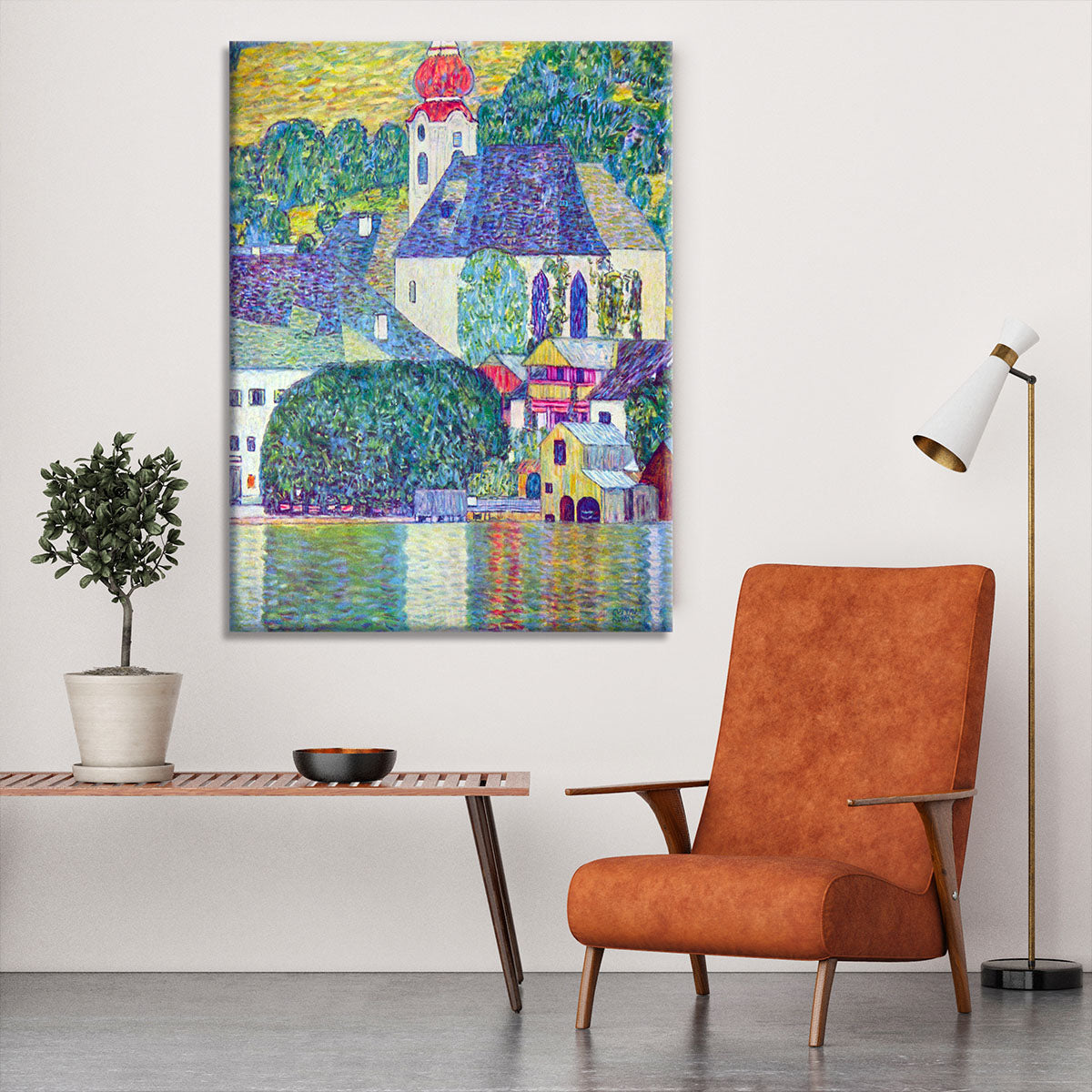 St. Wolfgang Church by Klimt Canvas Print or Poster - Canvas Art Rocks - 6