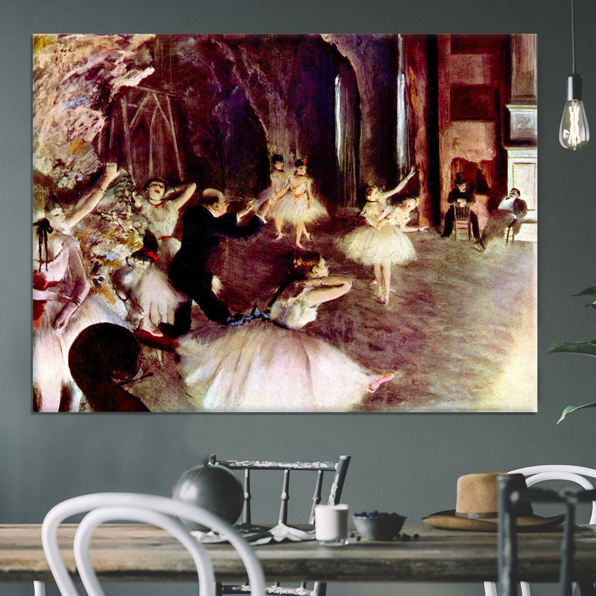 Stage trial by Degas Canvas Print or Poster - Canvas Art Rocks - 3
