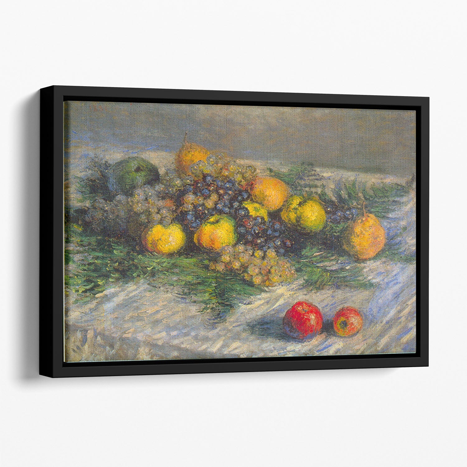Still Life by Monet Floating Framed Canvas