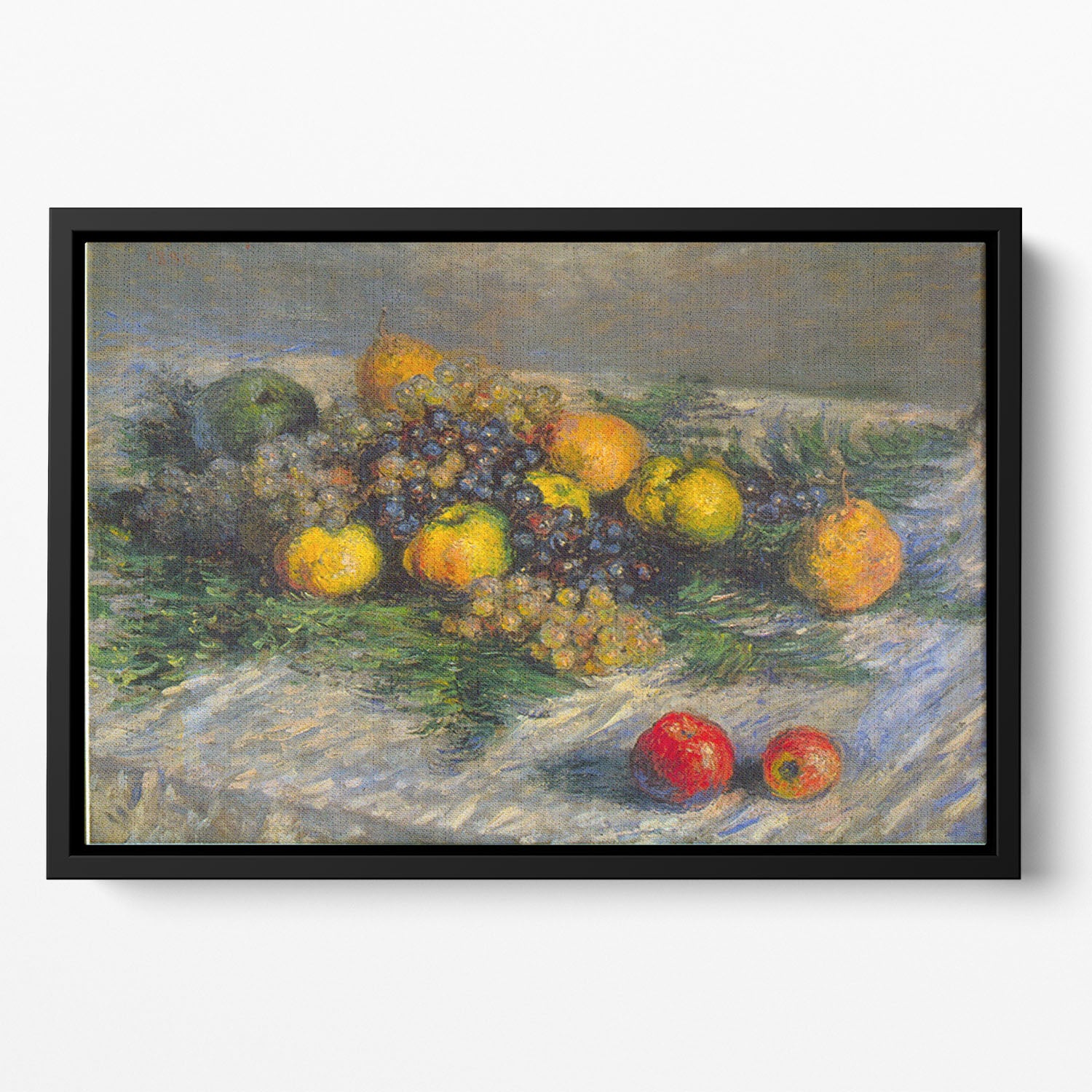 Still Life by Monet Floating Framed Canvas