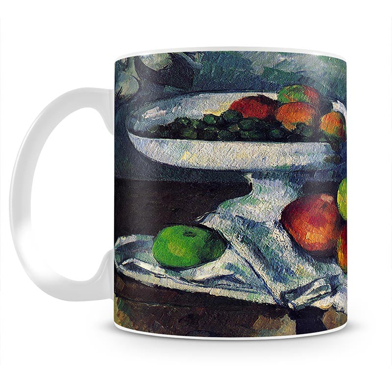 Still Life with Fruit Bowl by Cezanne Mug - Canvas Art Rocks - 1