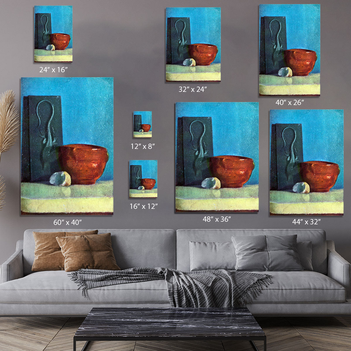 Still Life with lizard by Degas Canvas Print or Poster - Canvas Art Rocks - 7