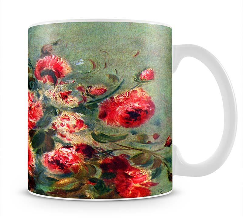 Still life roses of Vargemont by Renoir Mug - Canvas Art Rocks - 1