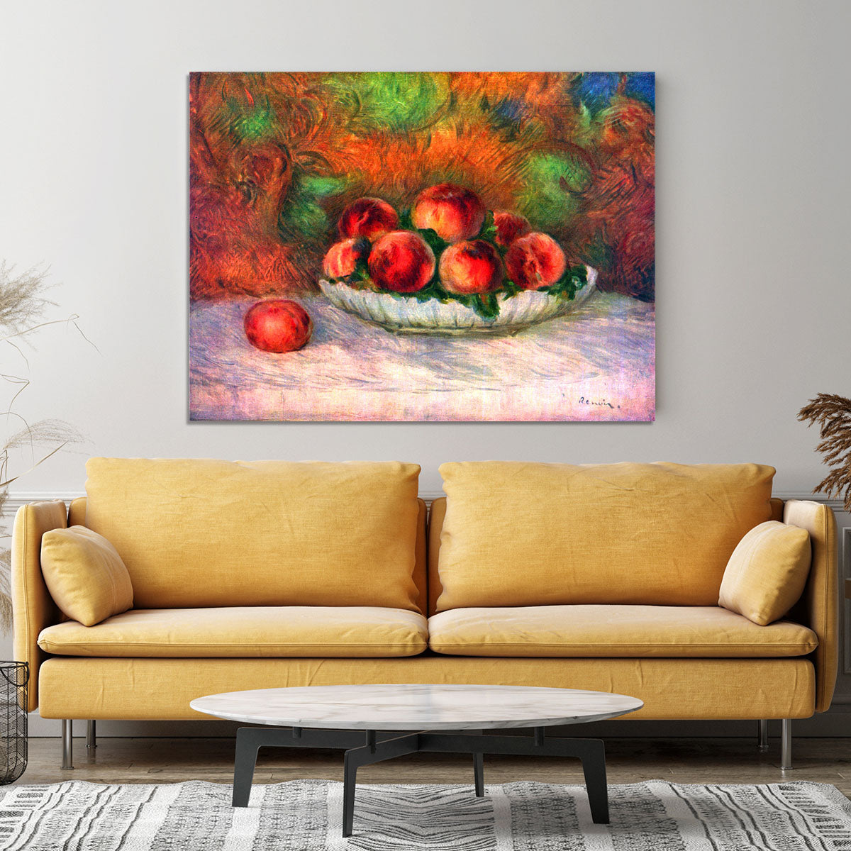 Still life with fruits by Renoir Canvas Print or Poster - Canvas Art Rocks - 4