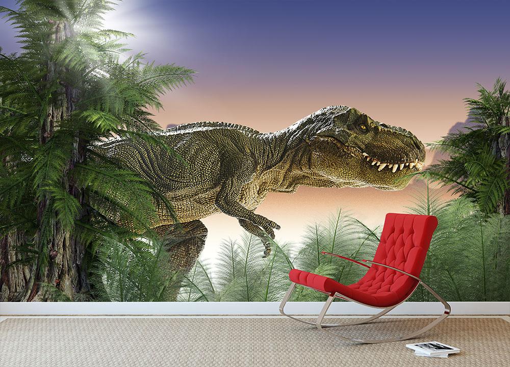 Stock Photo dinosaur Wall Mural Wallpaper - Canvas Art Rocks - 3
