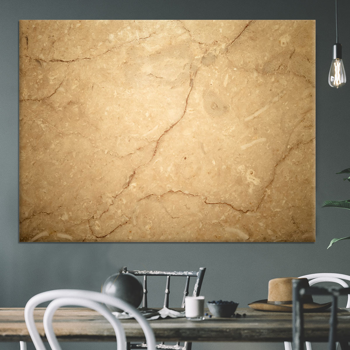 Stone Background Canvas Print or Poster - Canvas Art Rocks - 3