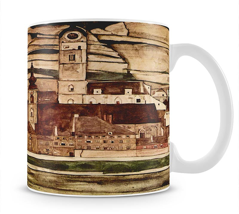 Stone on the Danube II by Egon Schiele Mug - Canvas Art Rocks - 1