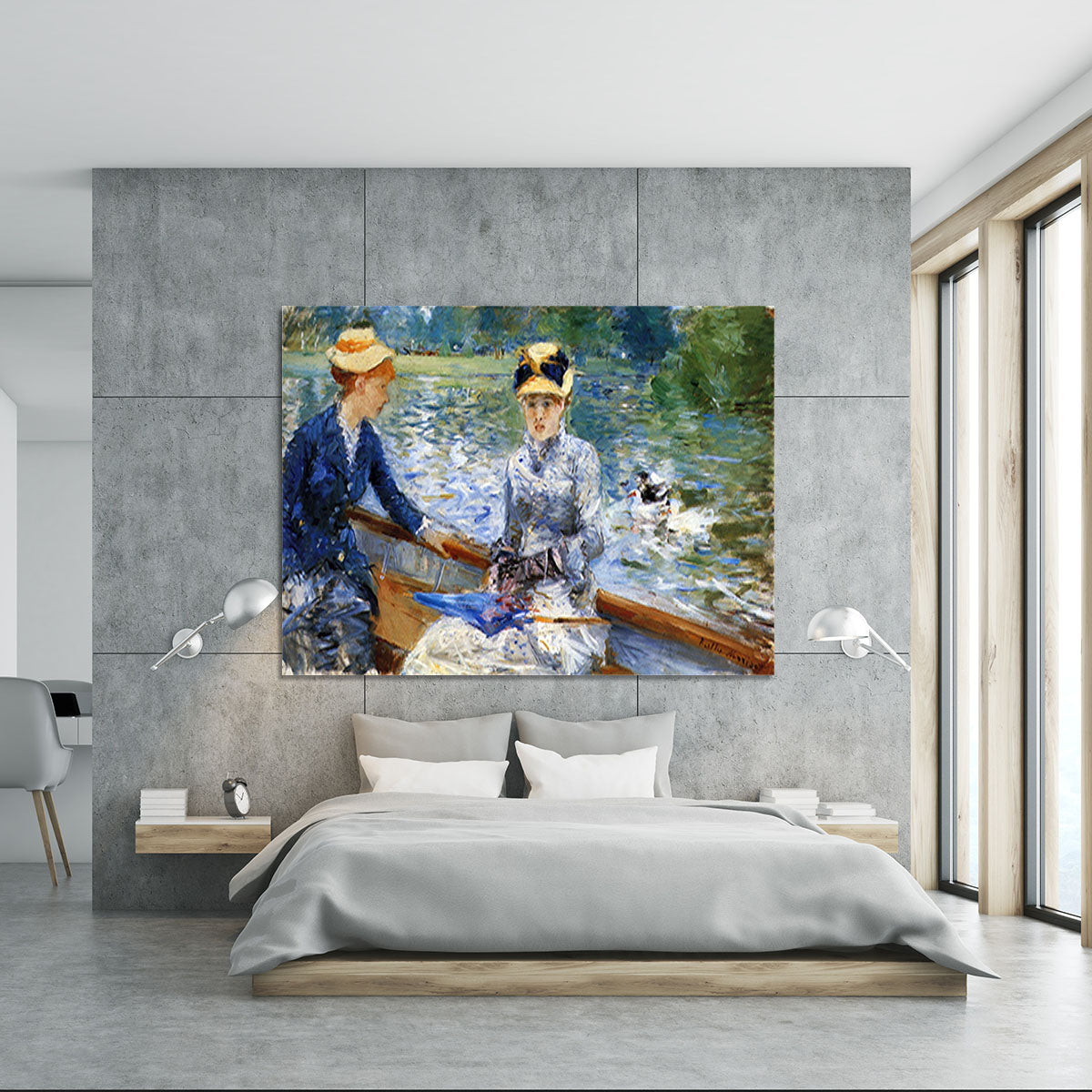 Summer day by Renoir Canvas Print or Poster - Canvas Art Rocks - 5