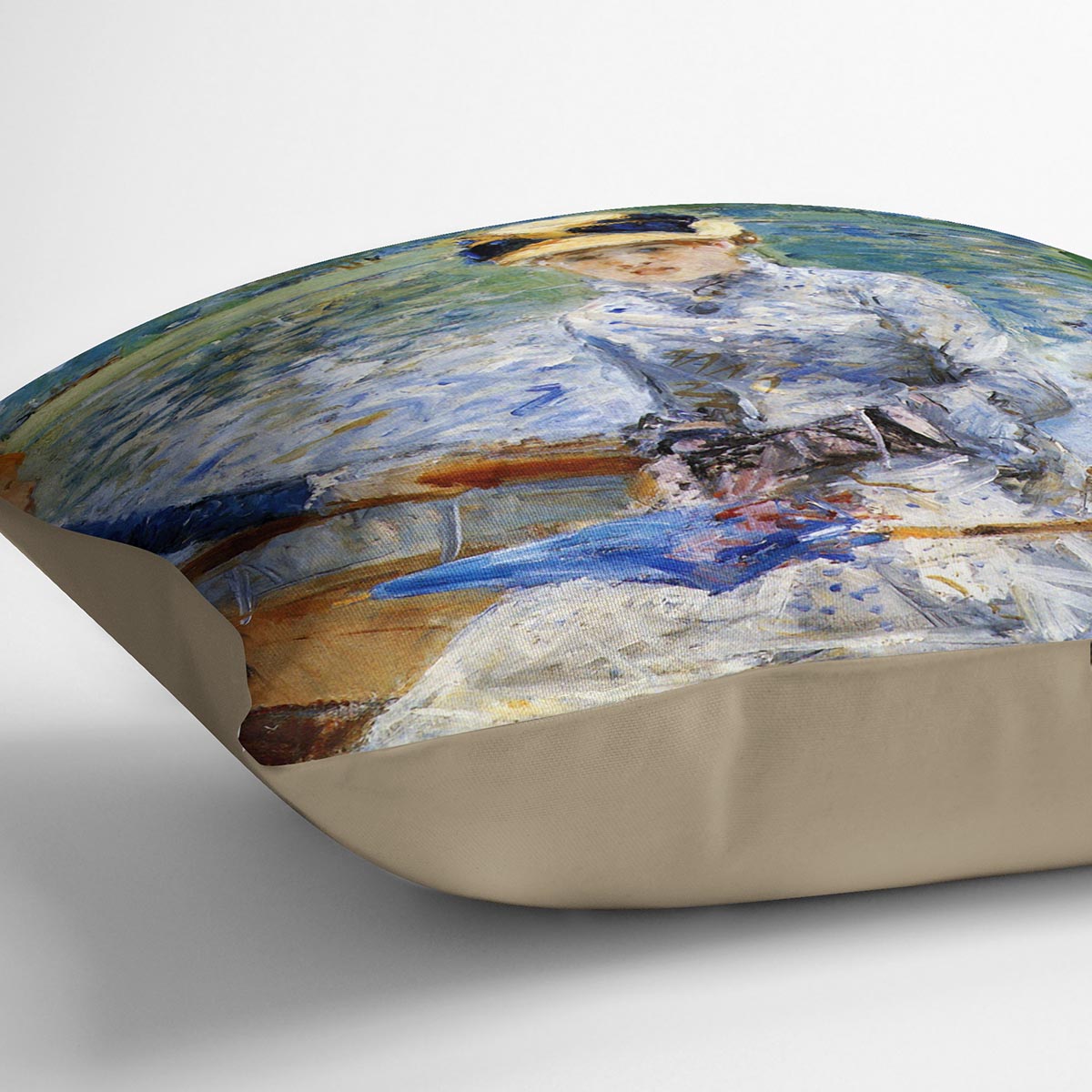 Summer day by Renoir Cushion