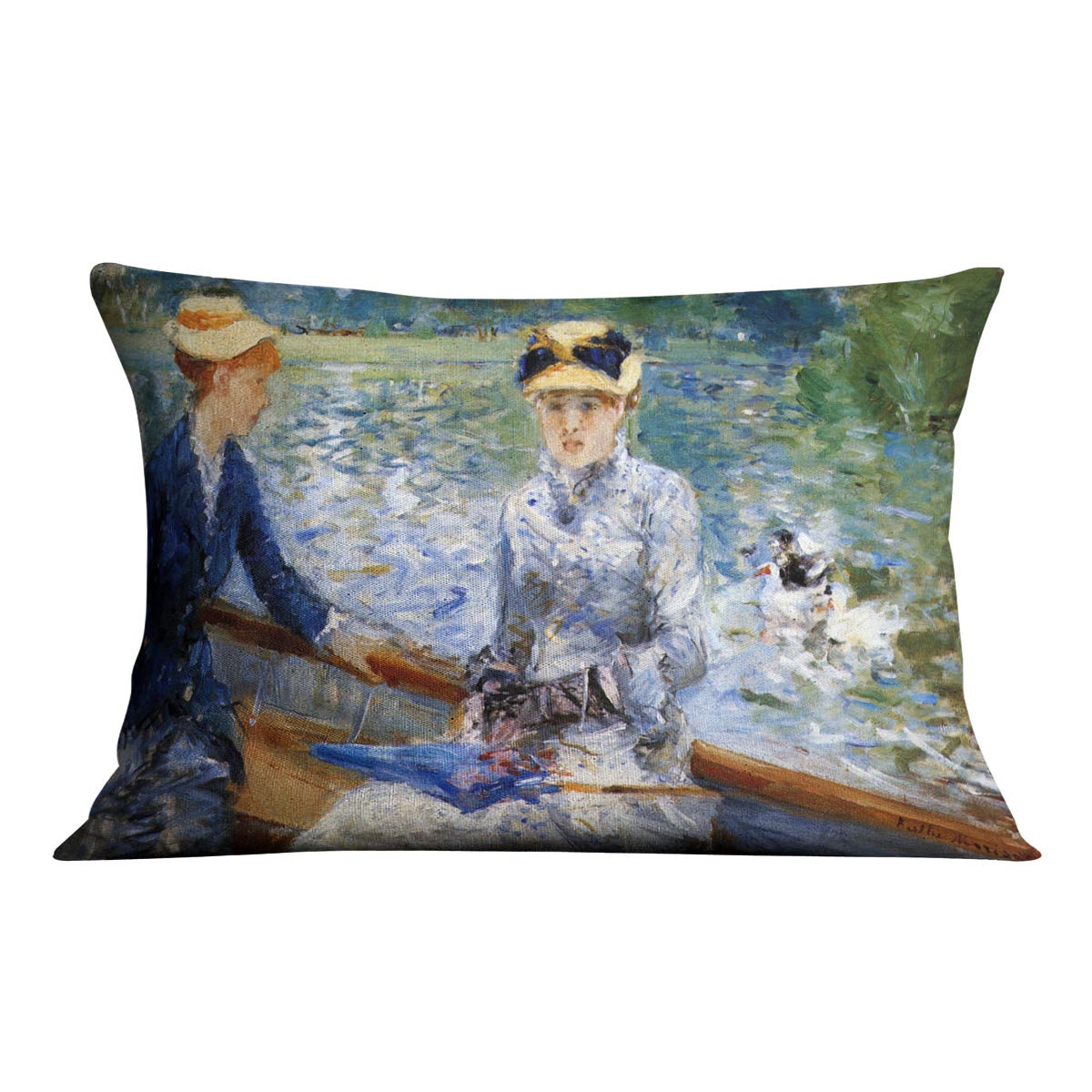 Summer day by Renoir Cushion