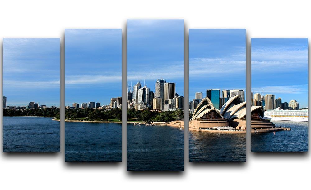 Sydney Australia City Skyline 5 Split Panel Canvas - Canvas Art Rocks - 1
