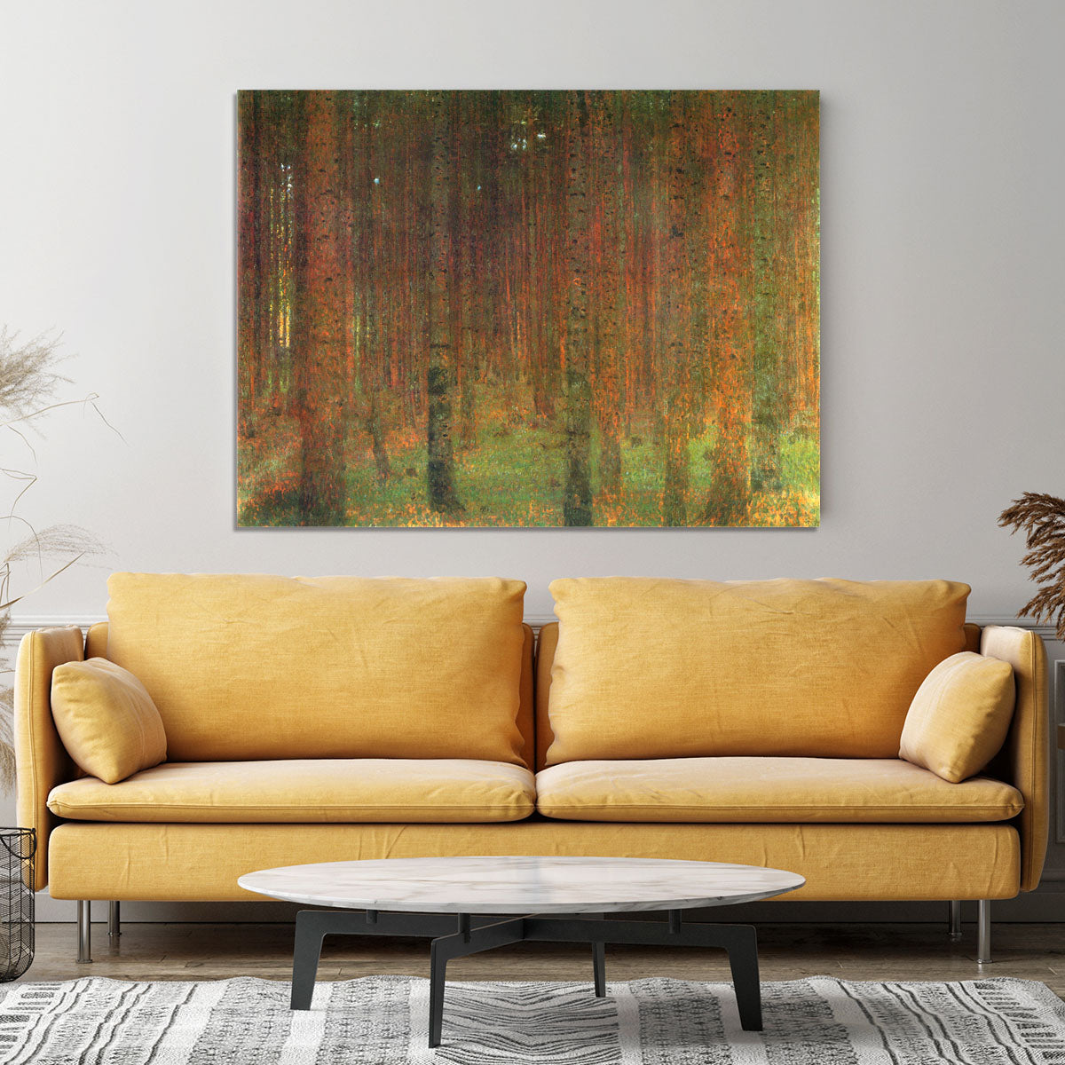 Tannenwald II by Klimt Canvas Print or Poster - Canvas Art Rocks - 4