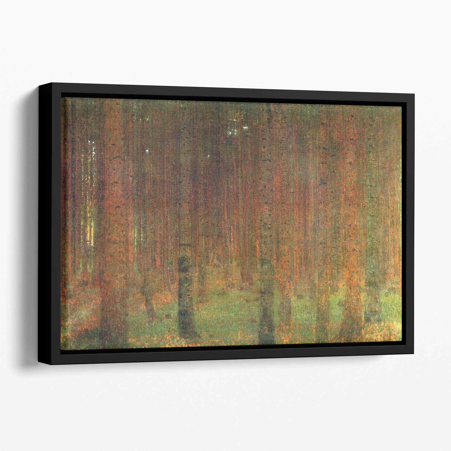 Tannenwald II by Klimt Floating Framed Canvas
