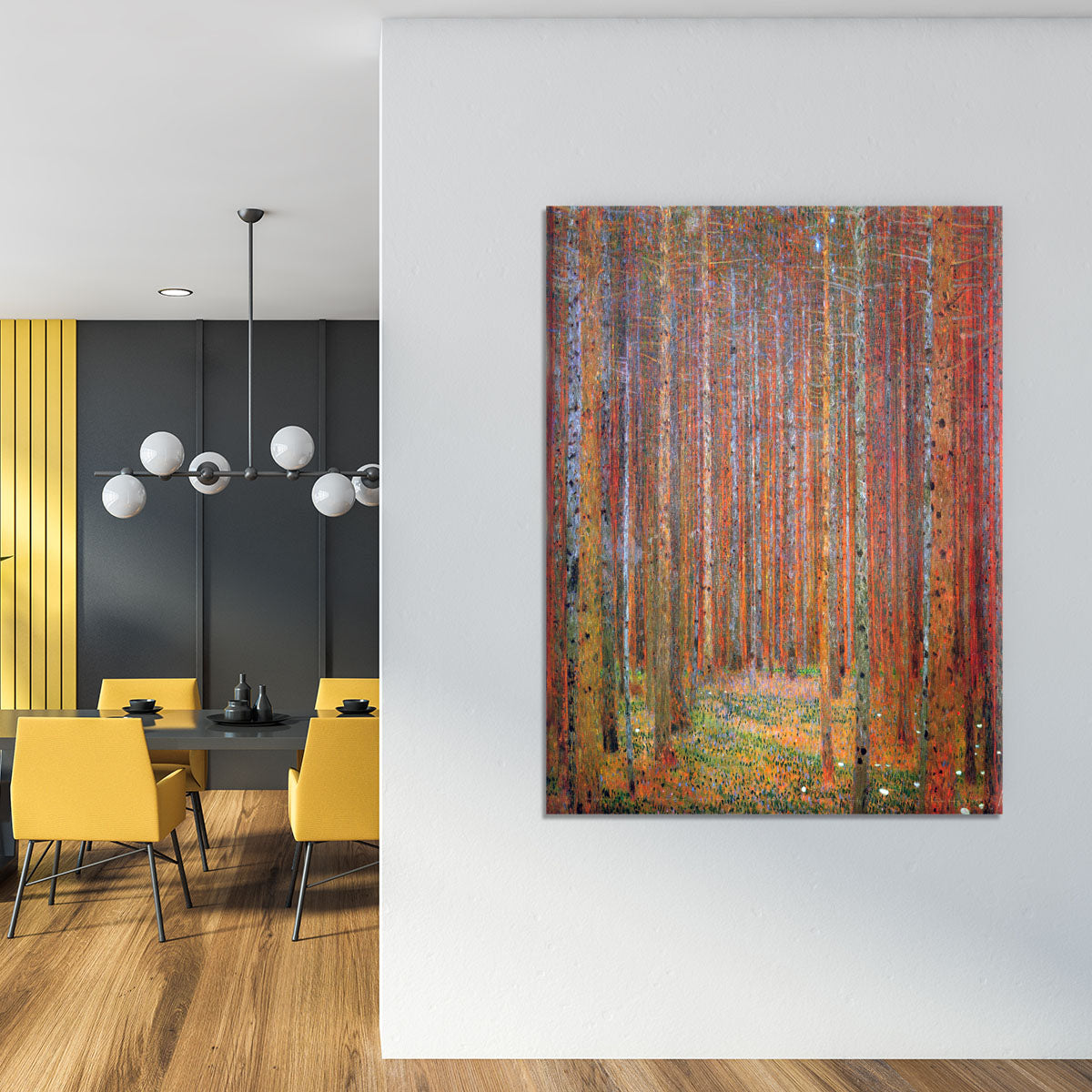 Tannenwald I by Klimt Canvas Print or Poster - Canvas Art Rocks - 4