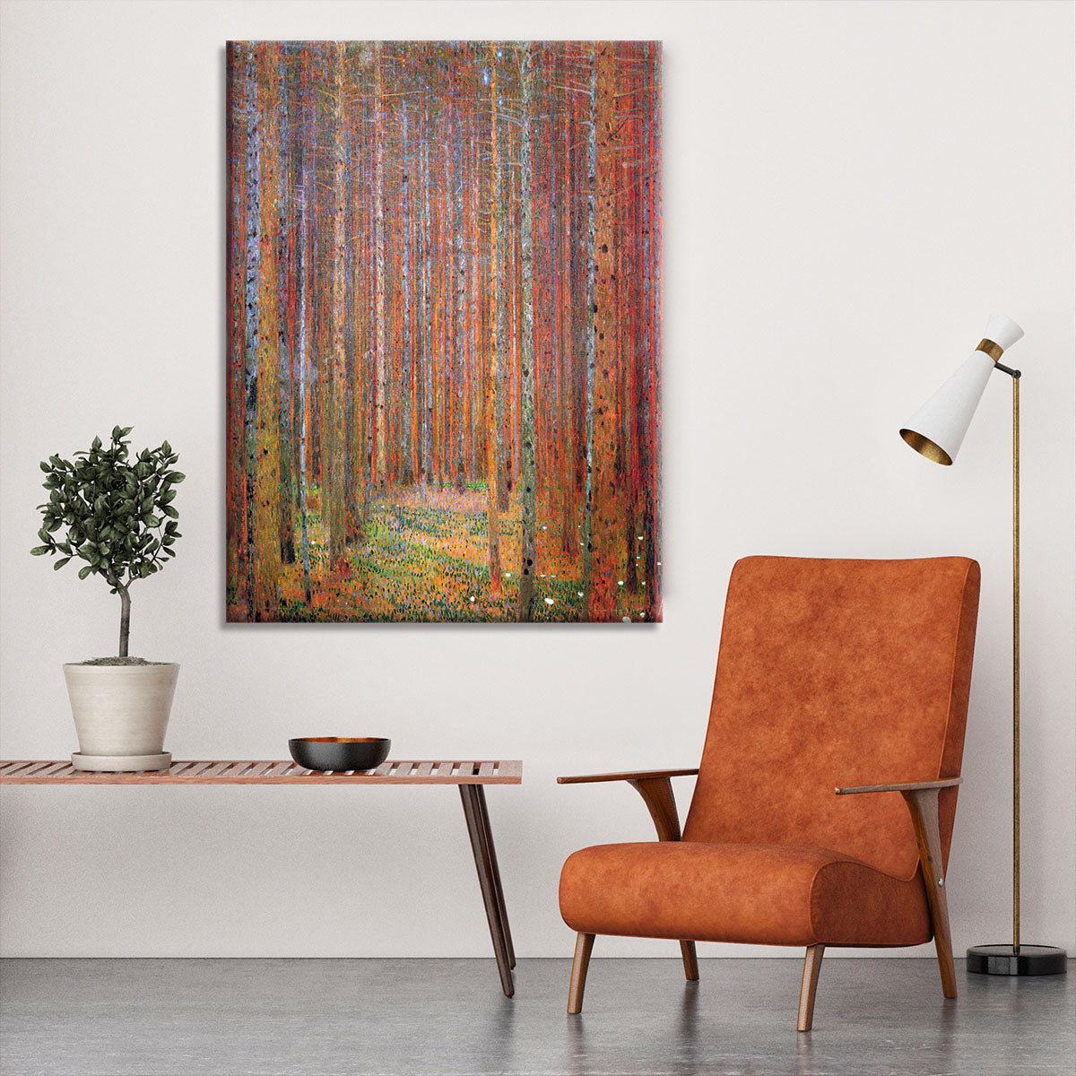 Tannenwald I by Klimt Canvas Print or Poster - Canvas Art Rocks - 6