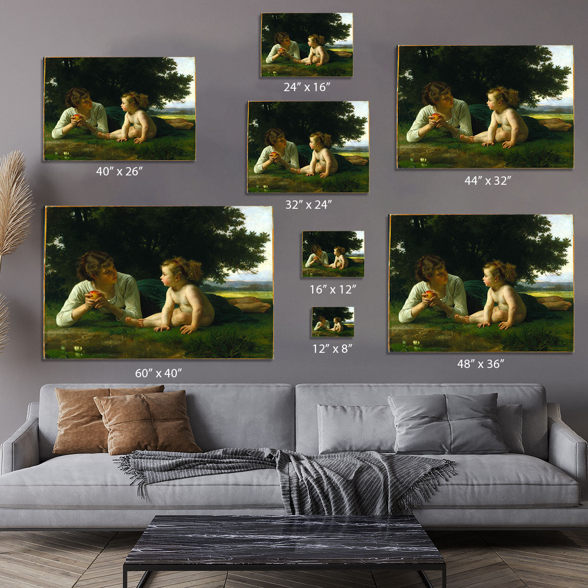 Temptation By Bouguereau Canvas Print or Poster - Canvas Art Rocks - 7