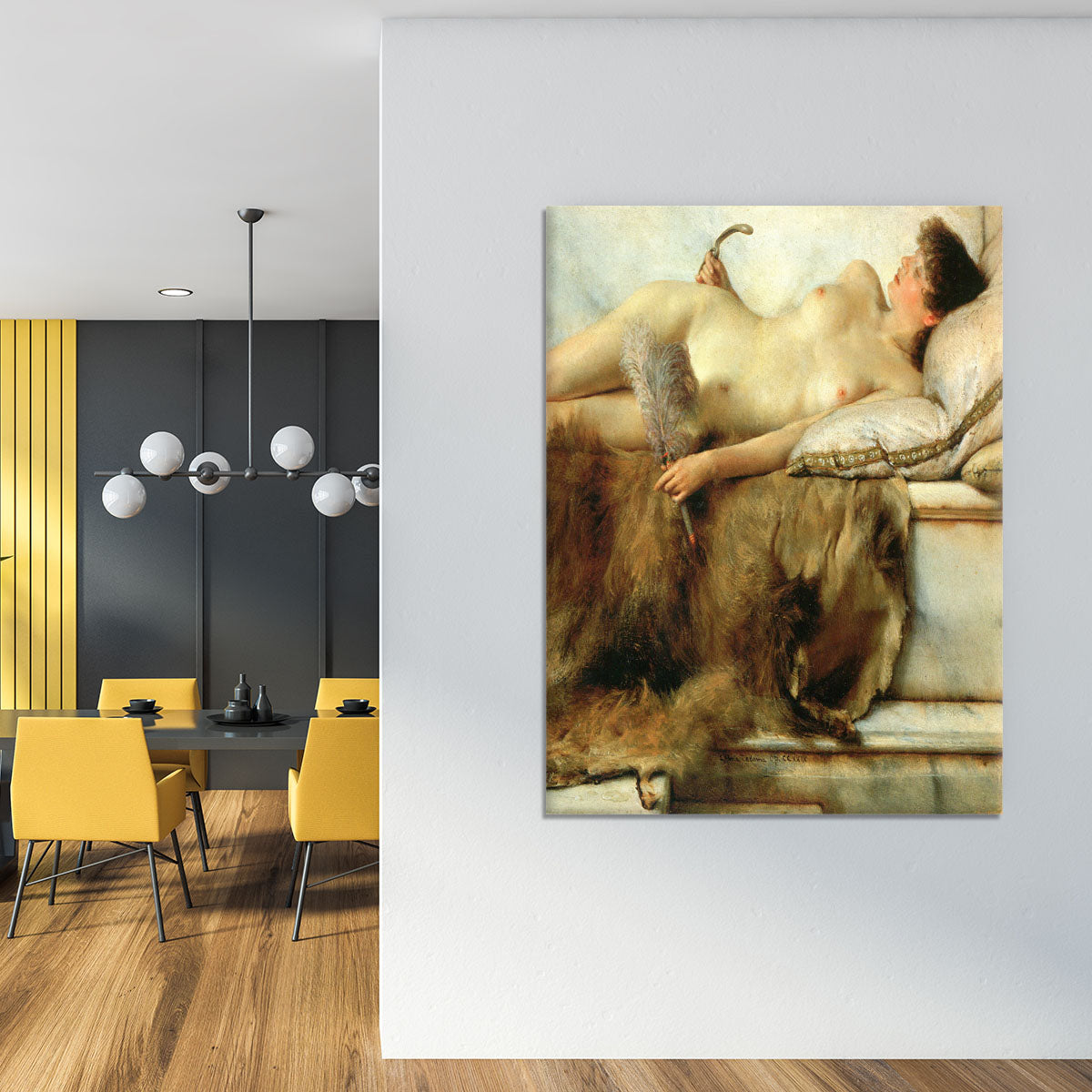 Tepidarium by Alma Tadema Canvas Print or Poster - Canvas Art Rocks - 4