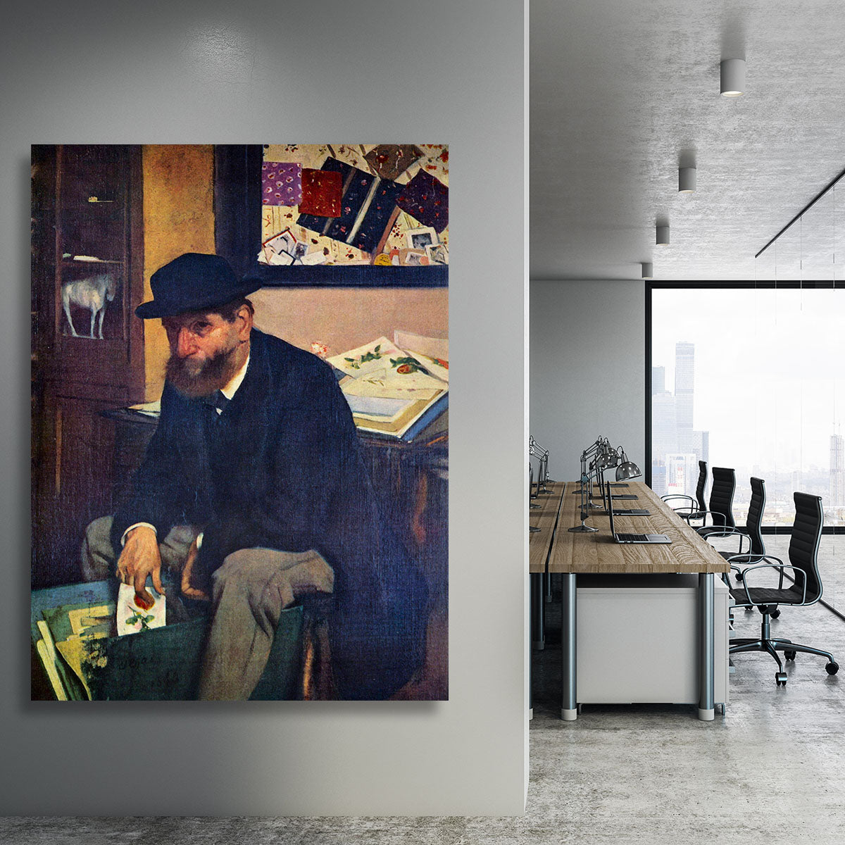 The Amateur by Degas Canvas Print or Poster - Canvas Art Rocks - 3