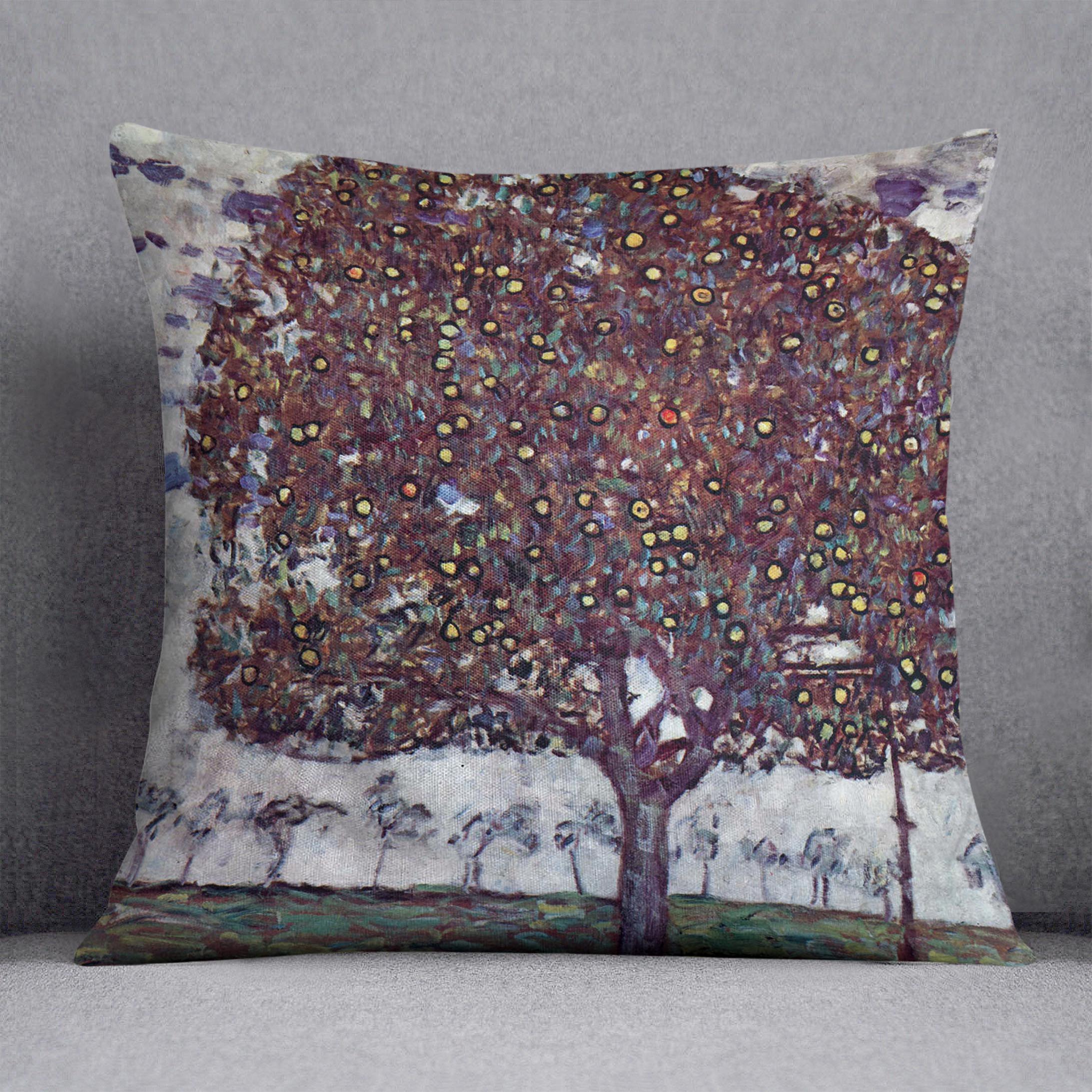 The Apple Tree by Klimt Cushion