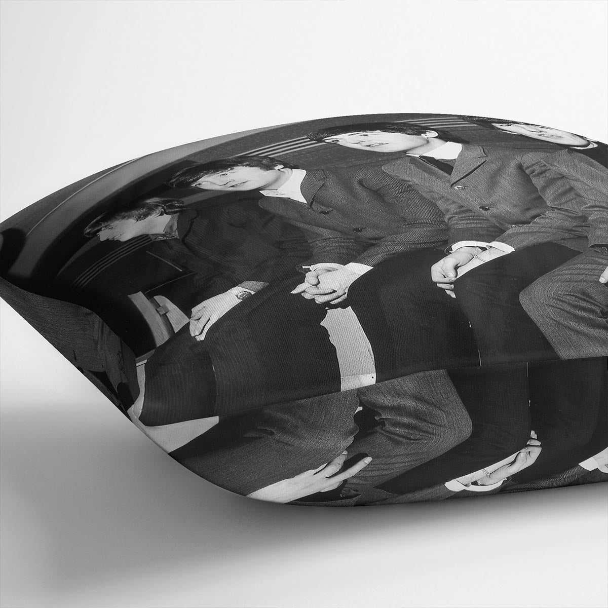 The Beatles backstage in Edinburgh Cushion