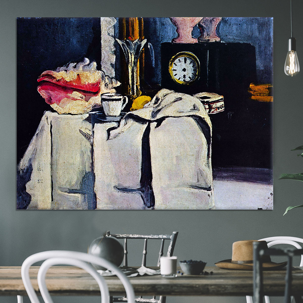 The Black Marmour by Cezanne Canvas Print or Poster - Canvas Art Rocks - 3