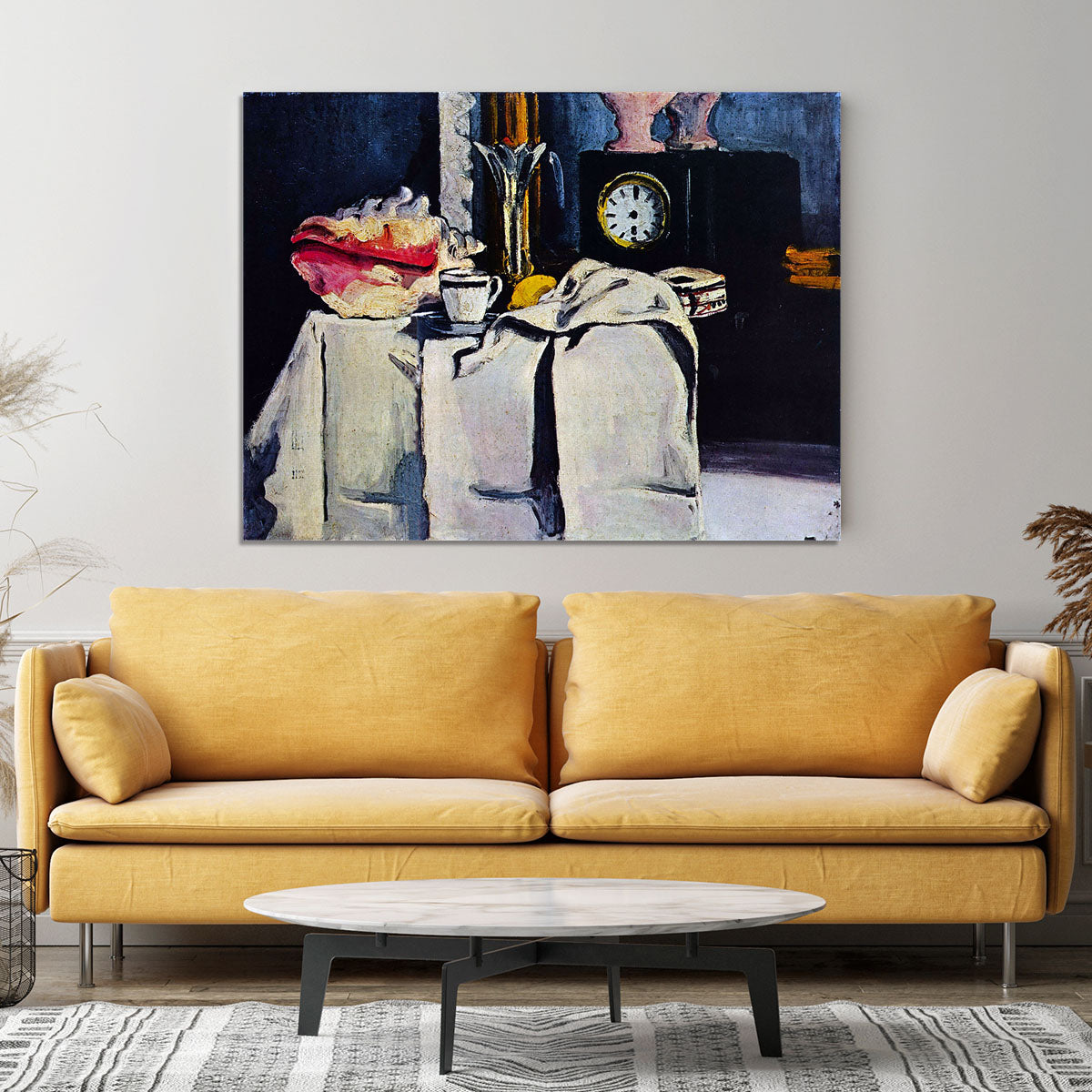 The Black Marmour by Cezanne Canvas Print or Poster - Canvas Art Rocks - 4