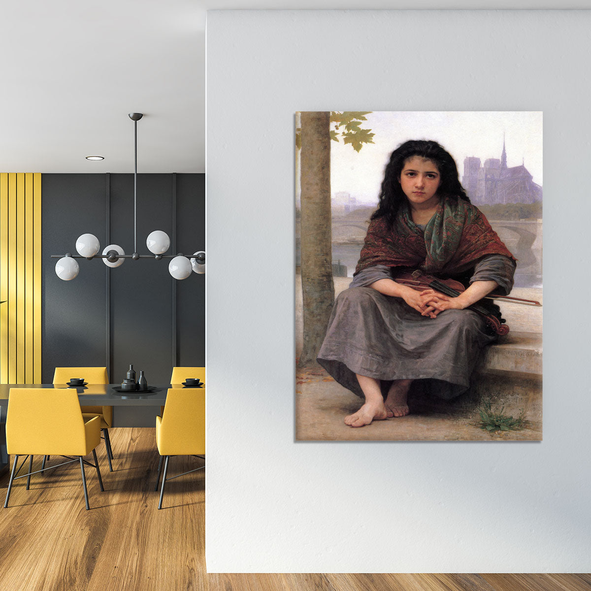 The Bohemian By Bouguereau Canvas Print or Poster - Canvas Art Rocks - 4