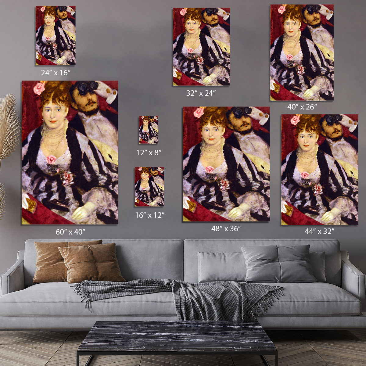 The Box by Renoir Canvas Print or Poster - Canvas Art Rocks - 7