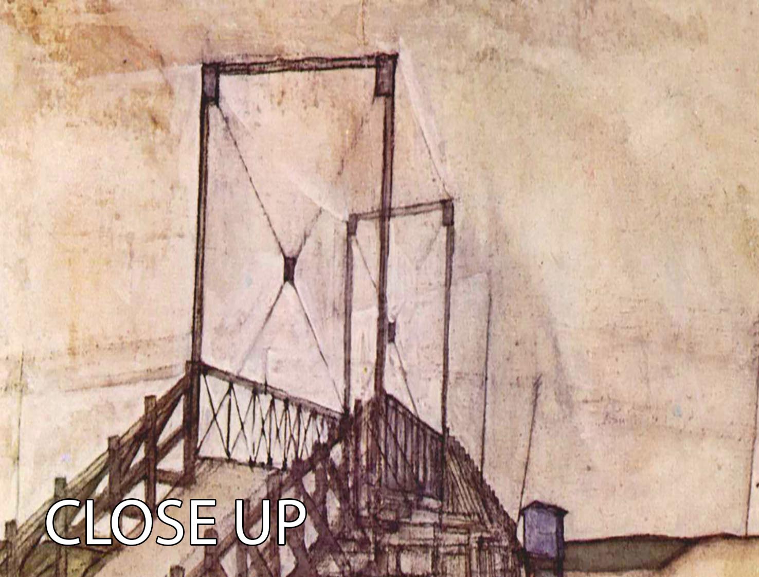 The Bridge by Egon Schiele 3 Split Panel Canvas Print - Canvas Art Rocks - 3