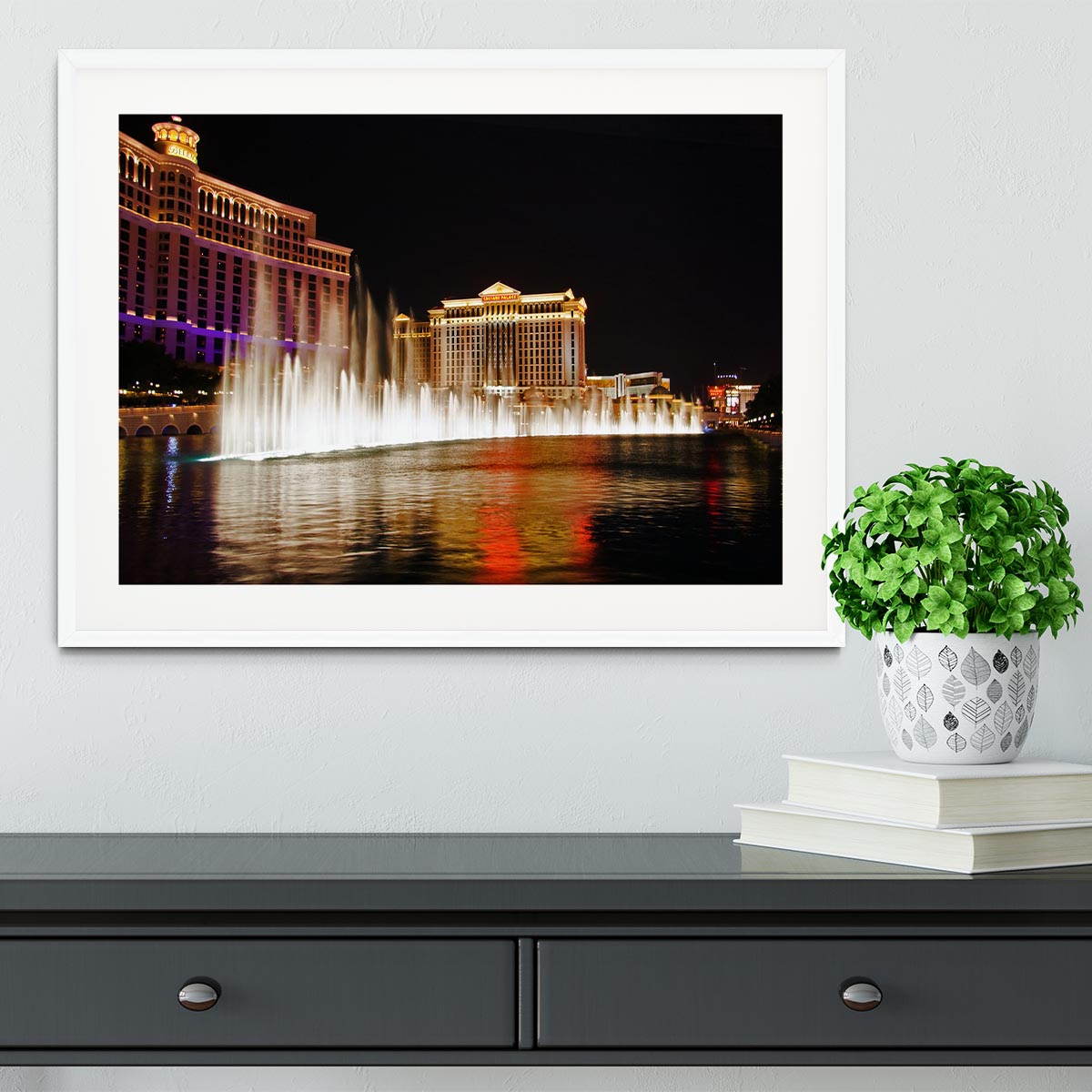 The Caesars Palace Hotel Framed Print - Canvas Art Rocks - 5