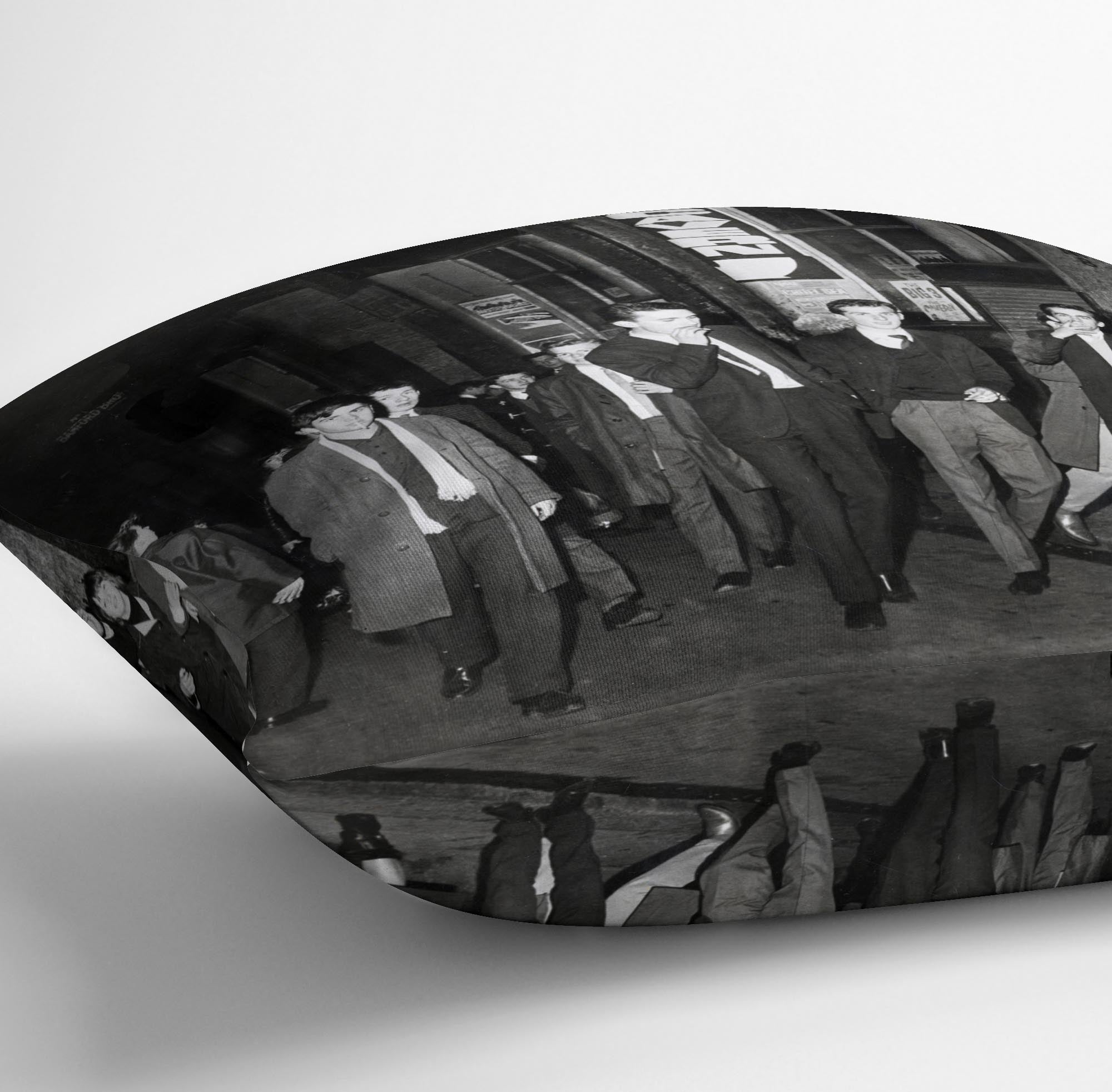 The Cavern Club Liverpool 1964 Cushion - Canvas Art Rocks - 3