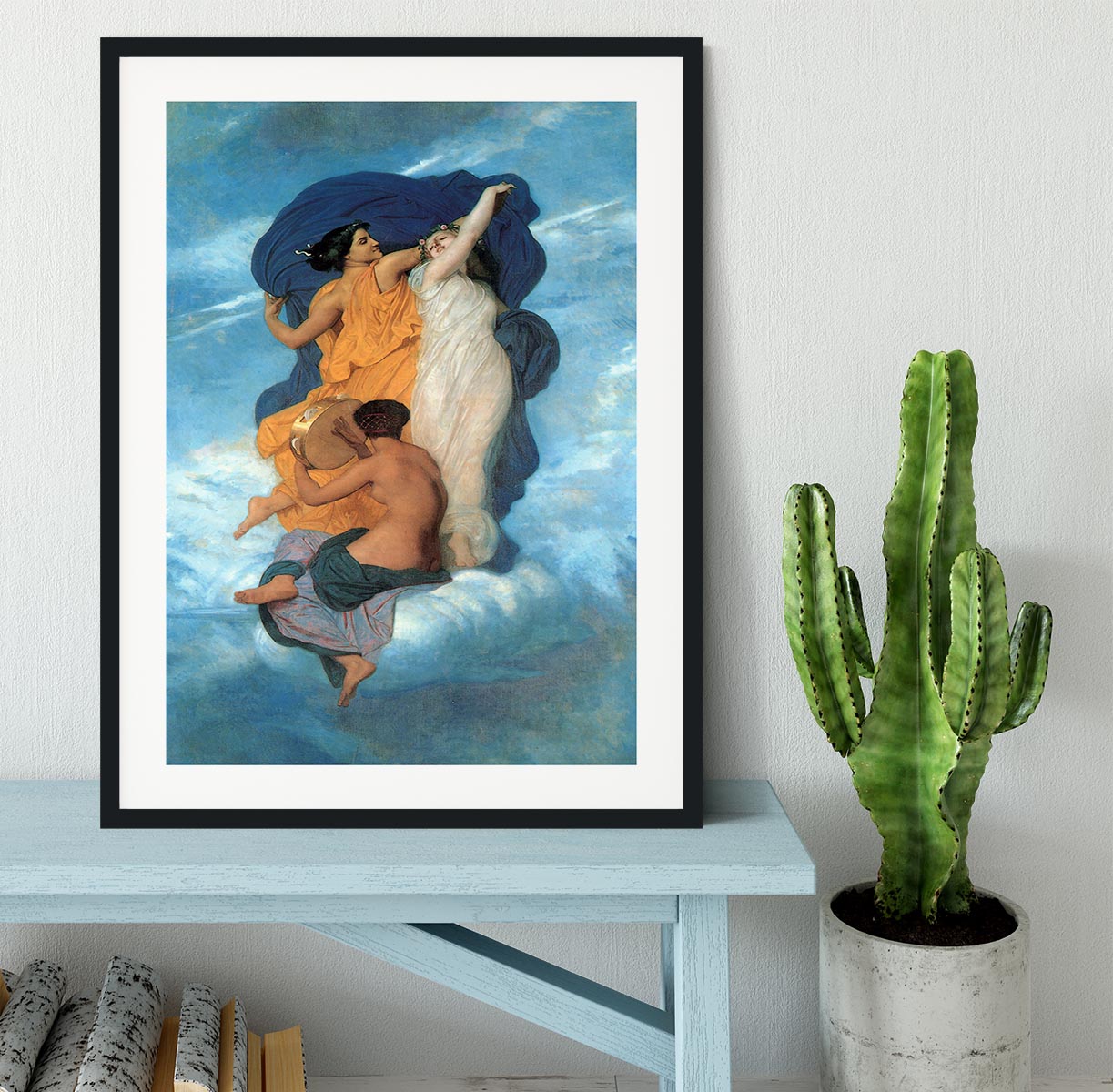 The Dance By Bouguereau Framed Print - Canvas Art Rocks - 1