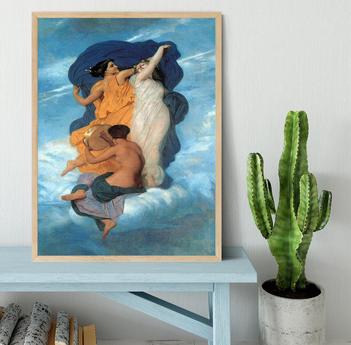 The Dance By Bouguereau Framed Print - Canvas Art Rocks - 4