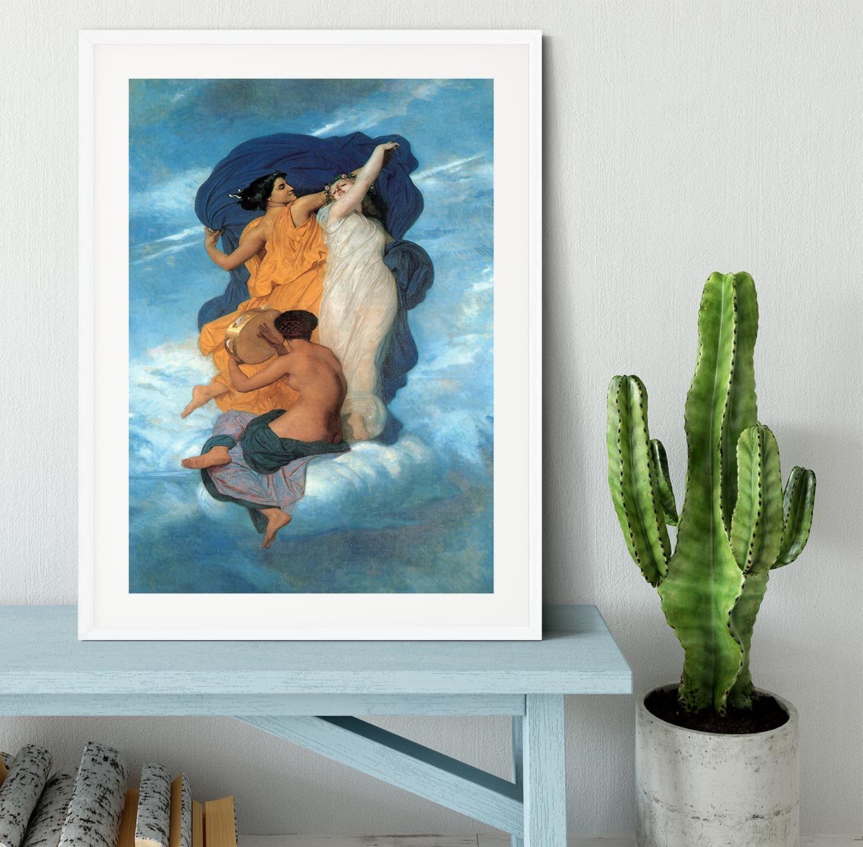 The Dance By Bouguereau Framed Print - Canvas Art Rocks - 5