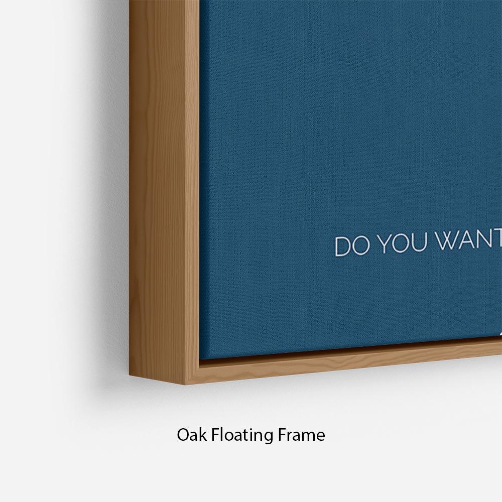 The Dark Knight Minimal Movie Floating Frame Canvas - Canvas Art Rocks - 10