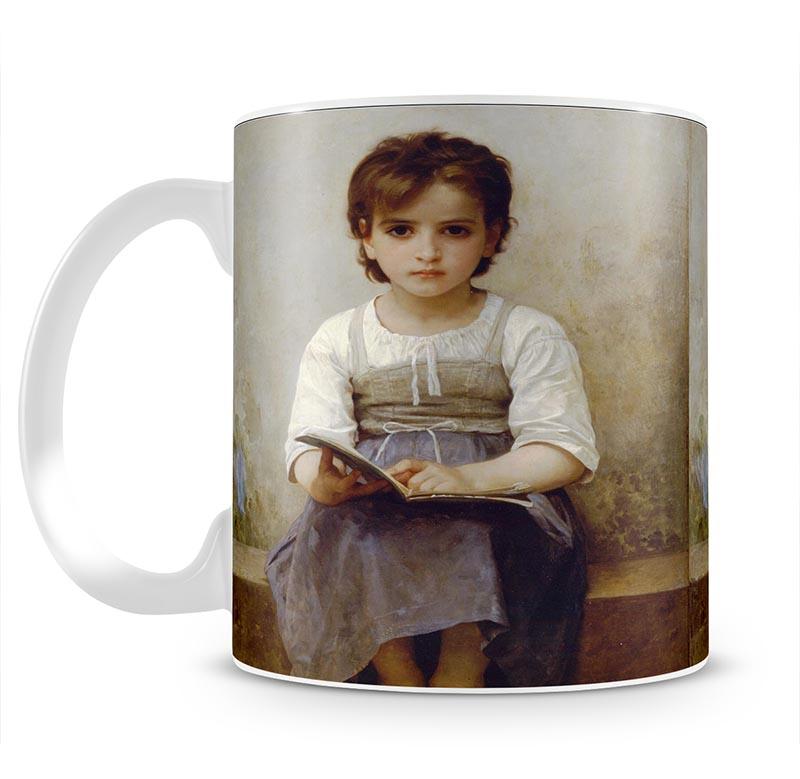 The Difficult Lesson By Bouguereau Mug - Canvas Art Rocks - 2