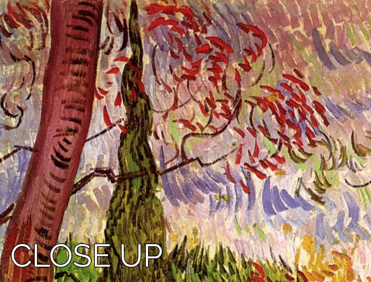 The Garden of Saint-Paul Hospital 2 by Van Gogh 3 Split Panel Canvas Print - Canvas Art Rocks - 3