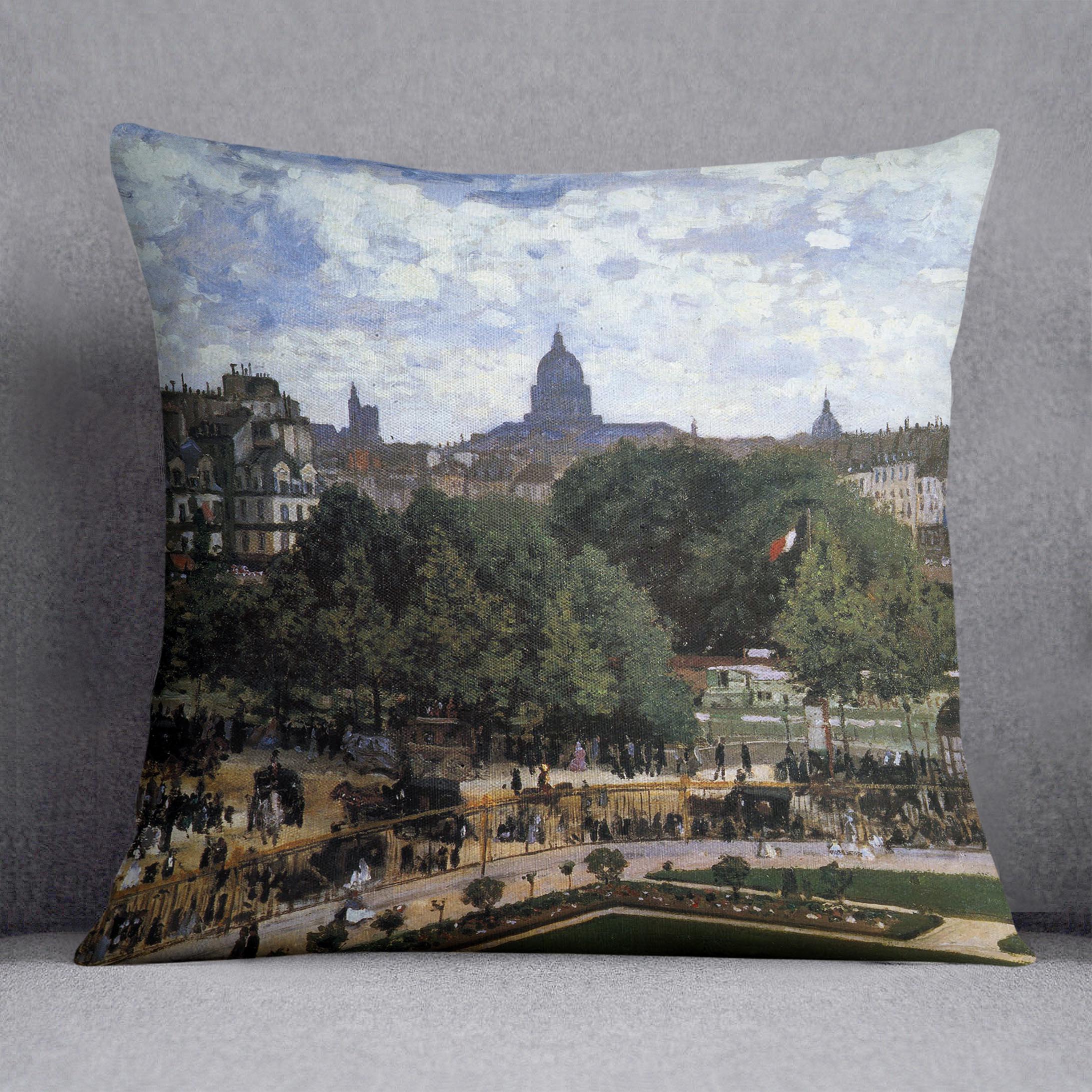 The Garden of the Infanta by Monet Cushion