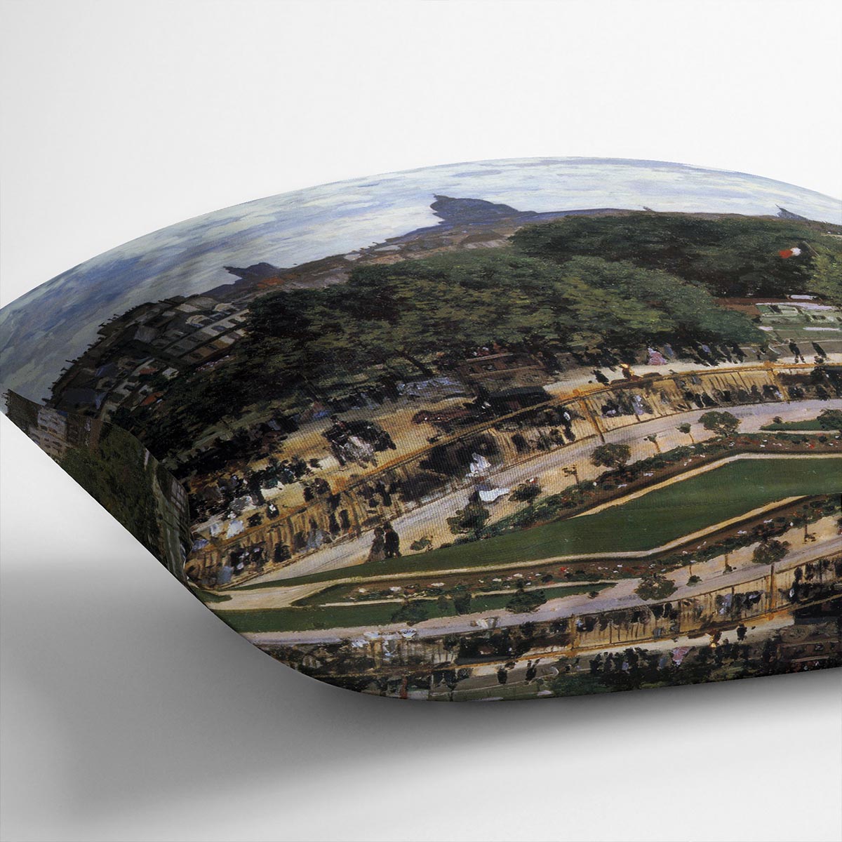 The Garden of the Infanta by Monet Cushion