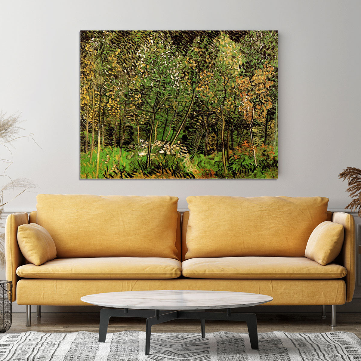 The Grove by Van Gogh Canvas Print or Poster - Canvas Art Rocks - 4