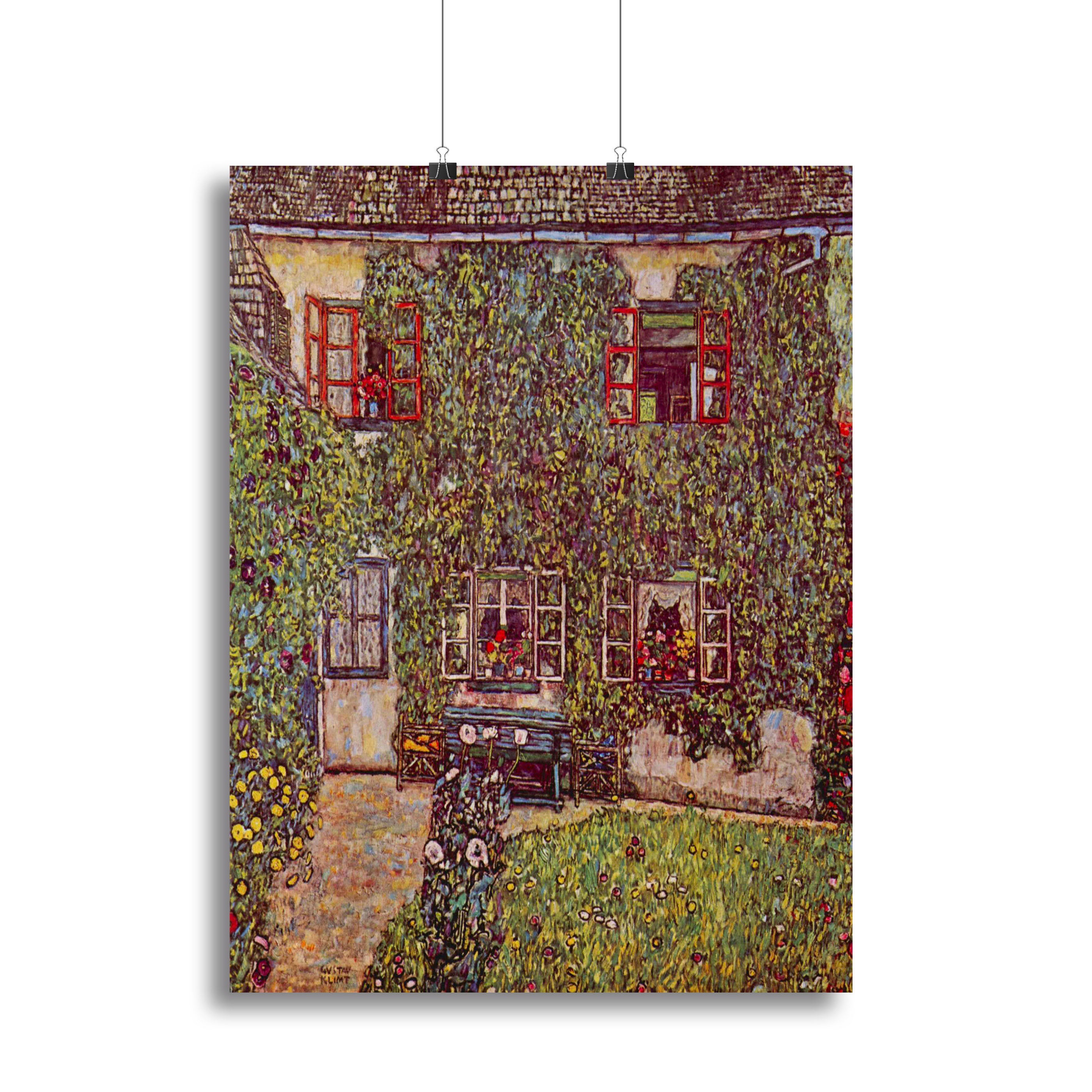 The House of Guard by Klimt Canvas Print or Poster - Canvas Art Rocks - 2