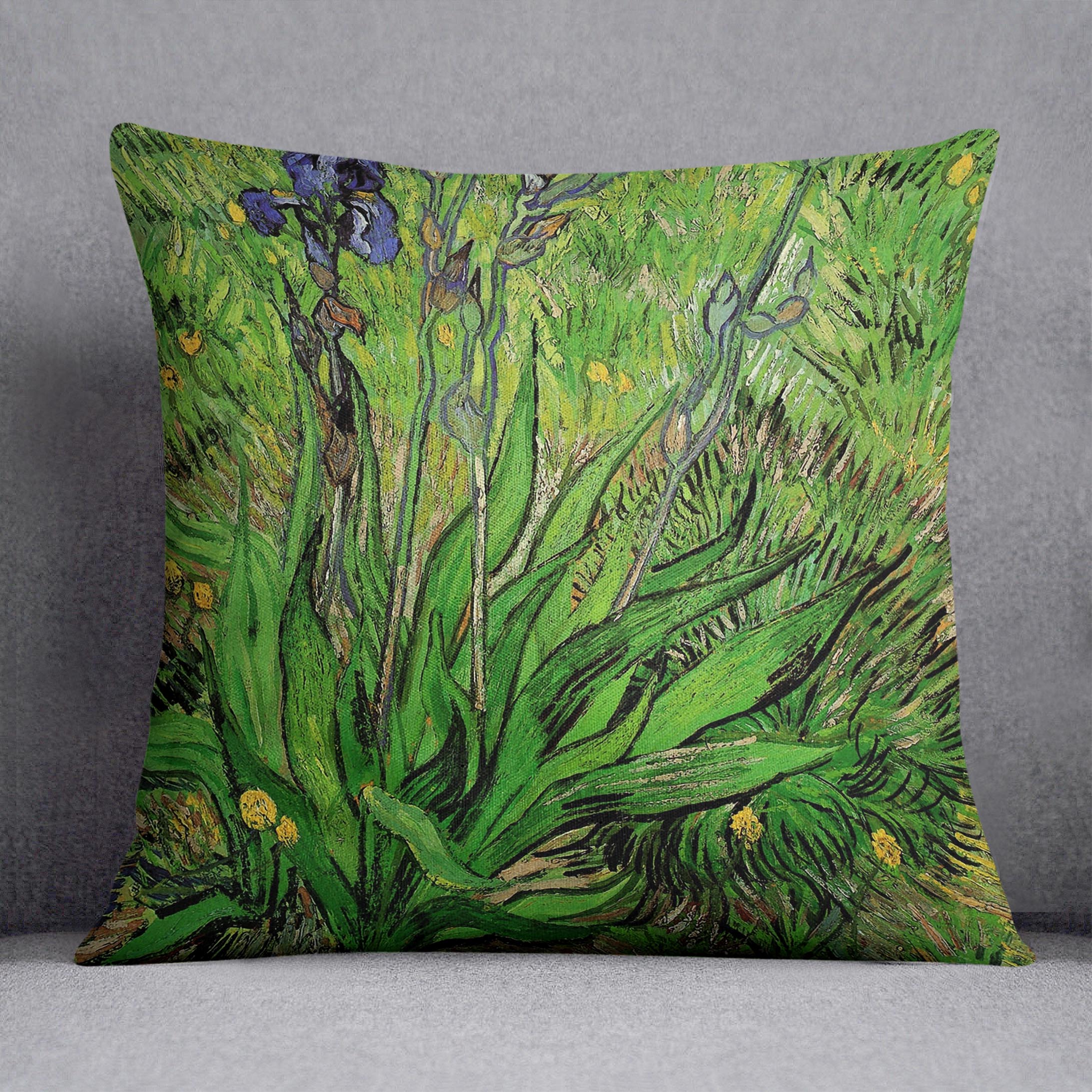 The Iris by Van Gogh Cushion